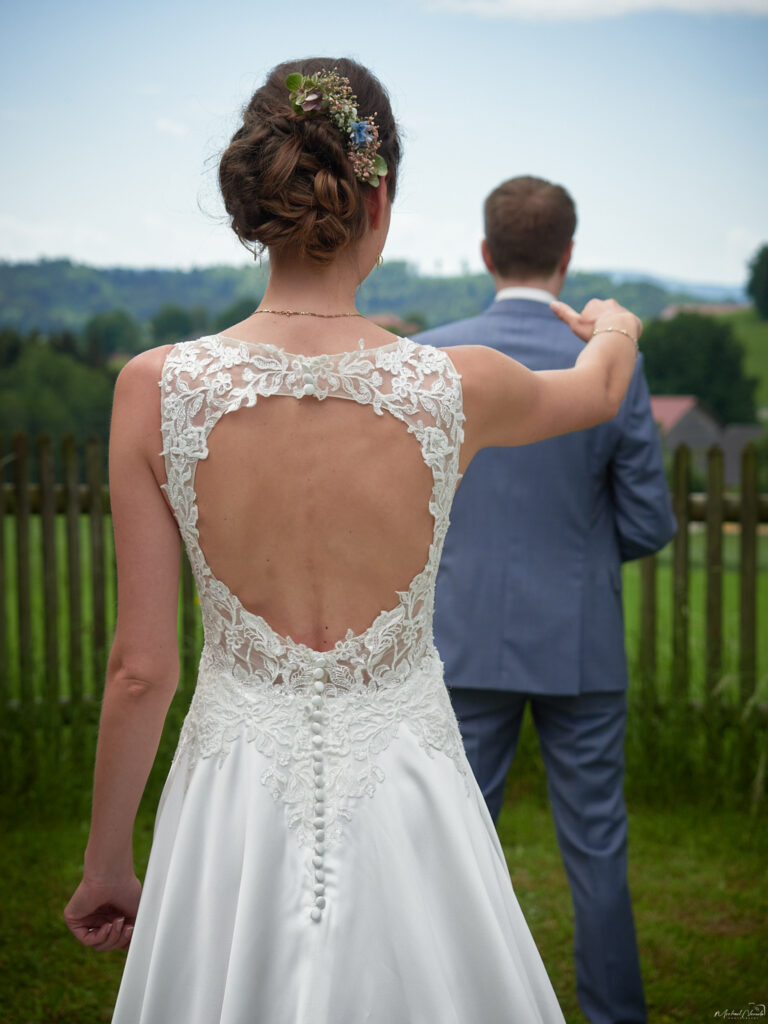 Hochzeit Brautpaar Posing Paarshooting ©Michael Neruda