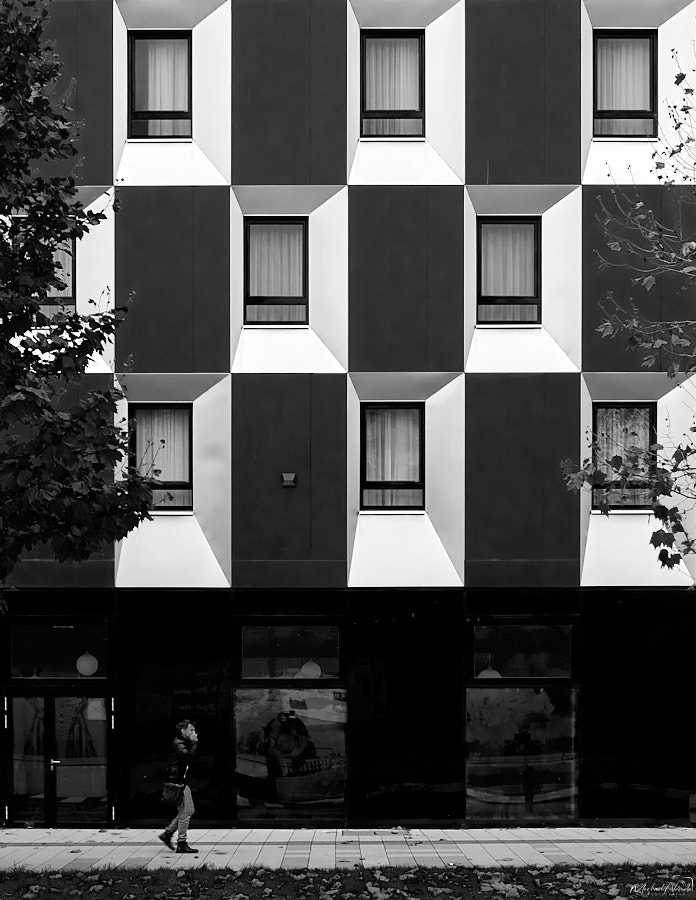 SchwarzWeiss Architektur Streetphotography _©Michael Neruda